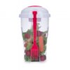 Copo Salada 850ml com Garfo e Suporte para Molho - Image 4