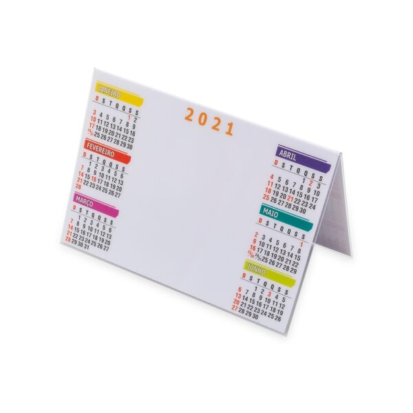 Calendário Plástico de Mesa - Image 2